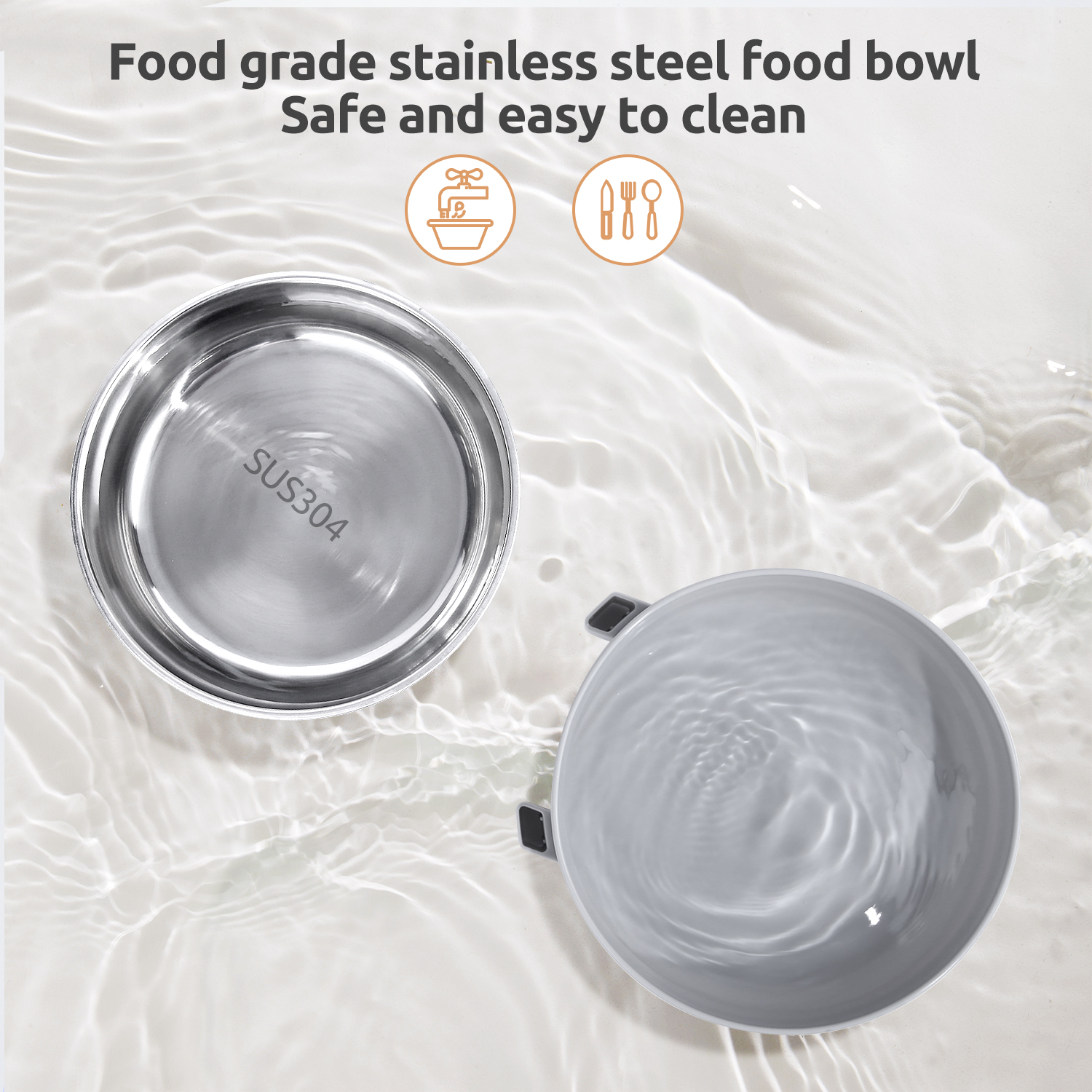 3.5L Pet Automatic Feeder For Cats Dogs Smart Food Dispenser Steel Bowl Auto Timer Dog Cat Pet Feeding Pet Supplies